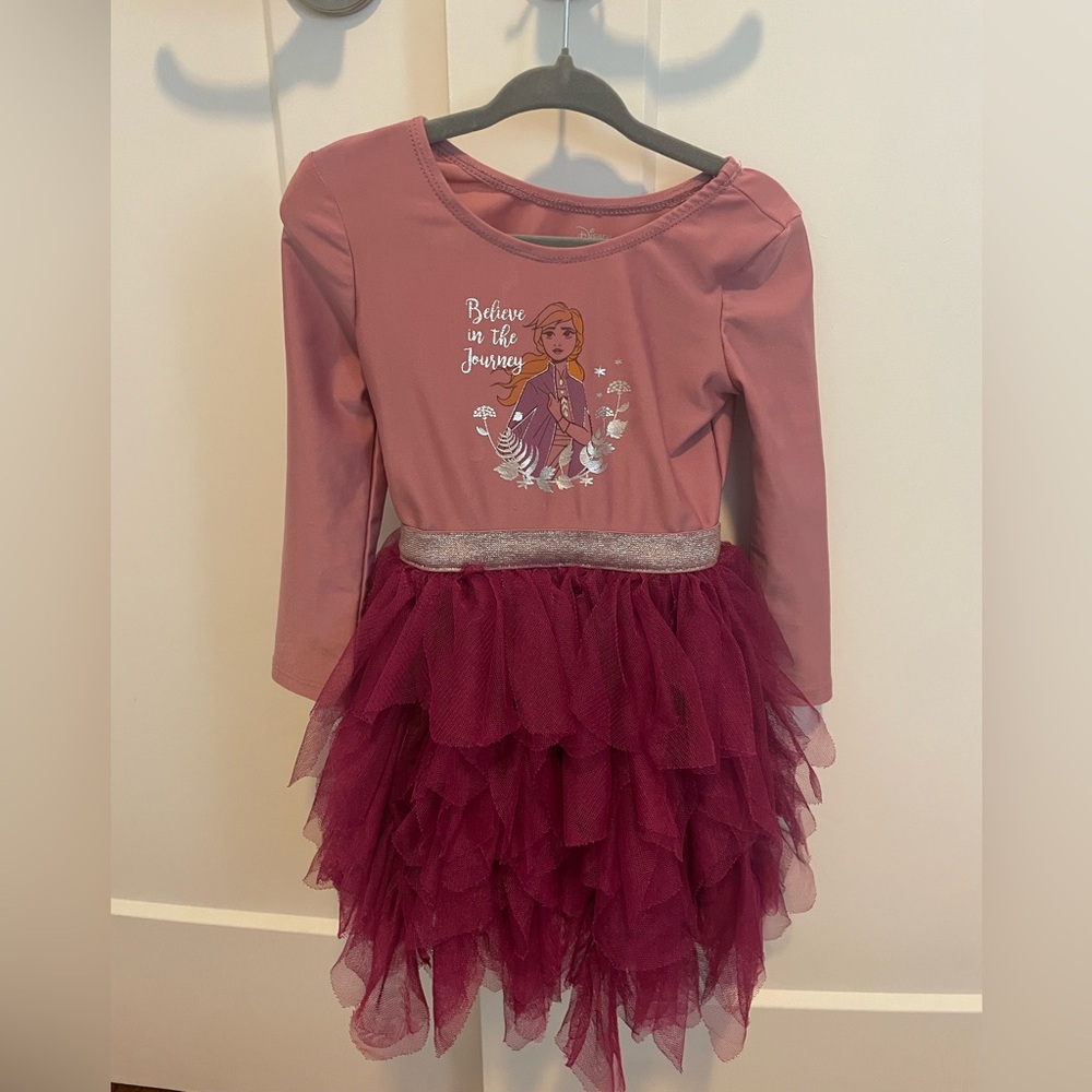 Disney Pink and Burgundy Kids Dress